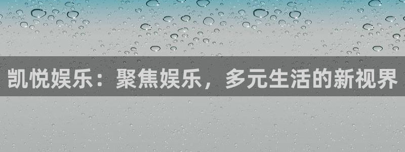 摩根娱乐：凯悦娱乐：聚焦娱乐，多元生活的新视界