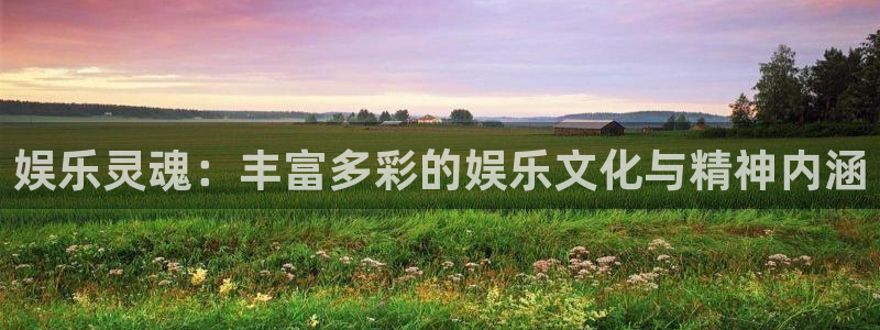 摩根娱乐：娱乐灵魂：丰富多彩的娱乐文化与精神内涵